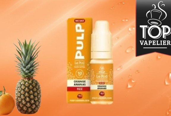 Orange Ananas Fizz (Gamme Le Pod by Pulp – Fizz) par Pulp