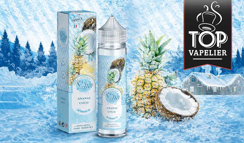 Ananas – Coco Frais (Gamme Le Petit Verger Frais) par Savourea