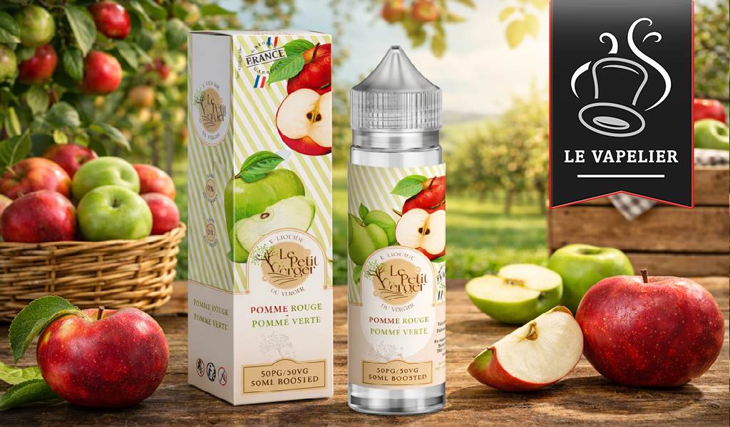 Pomme Rouge - Pomme Verte (Gamme Le Petit Verger) par Savourea