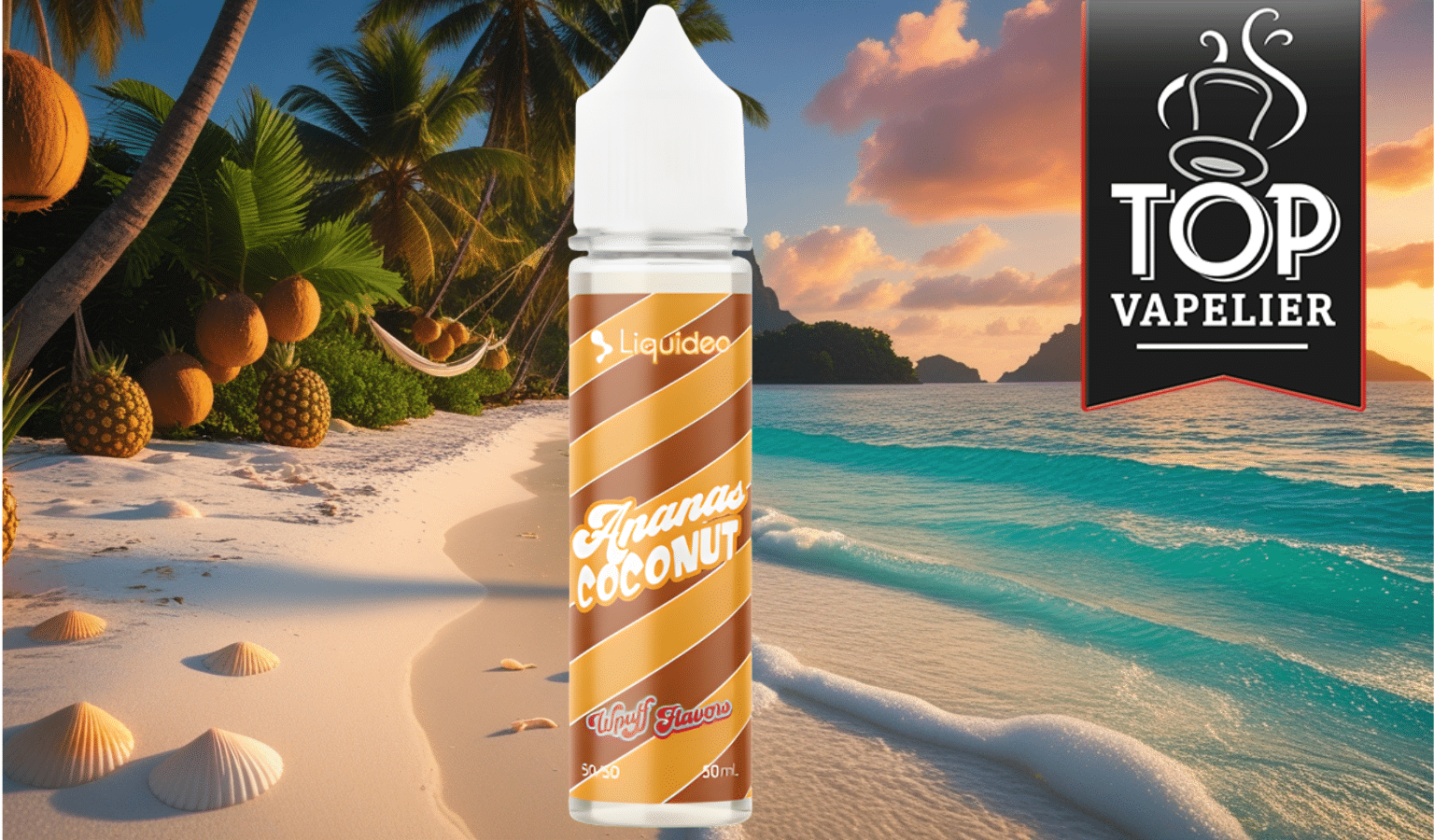 Ananas Coconut (Gamme Wpuff Flavors) par Liquideo
