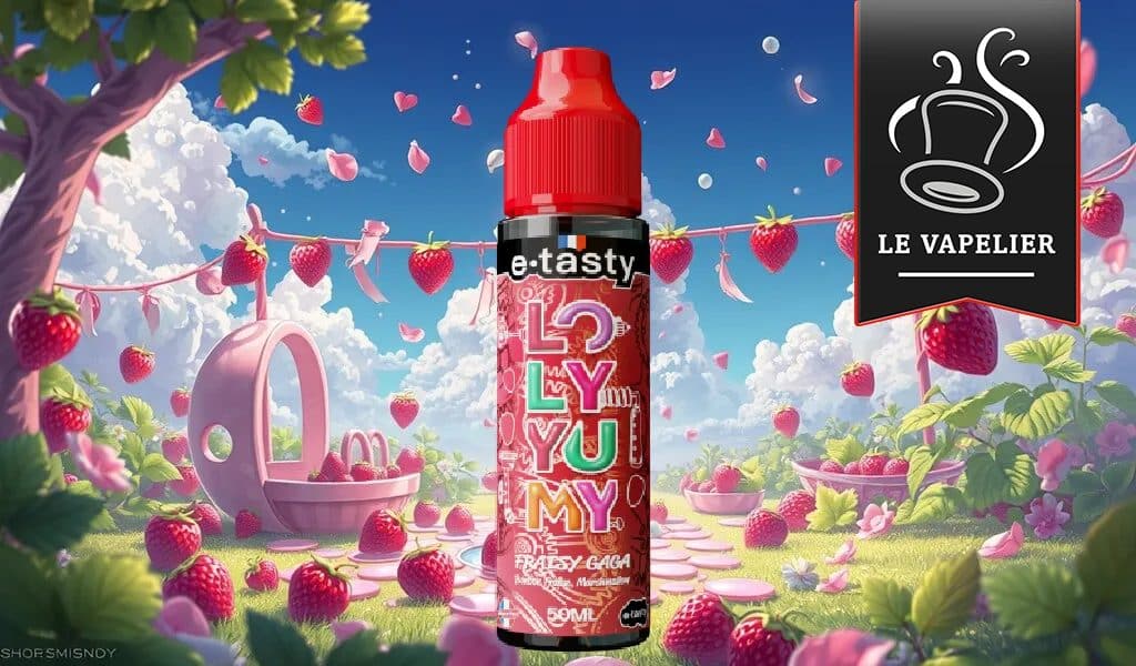 Fraisy Gaga (Gamme Loly Yumy) par E-Tasty