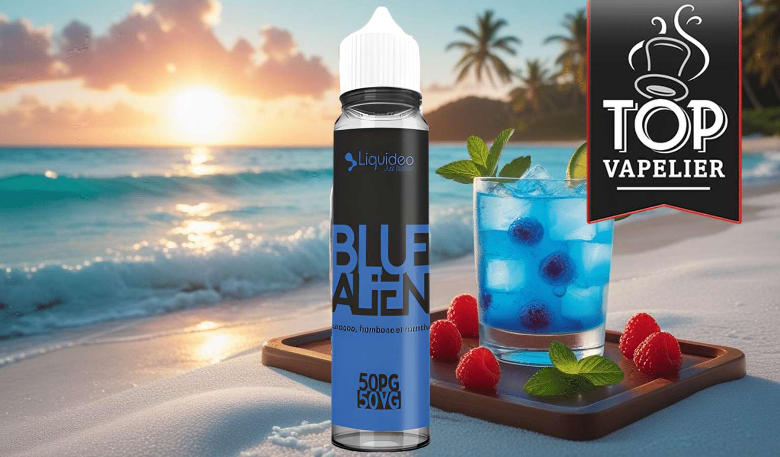 Blue Alien (Gamme Fifty Salt) par Liquideo
