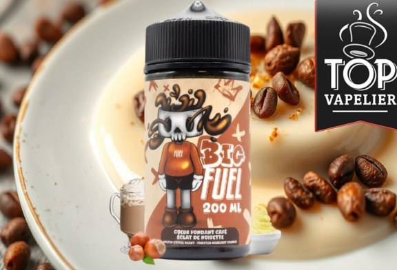 Cœur Fondant Café, Éclat de Noisette (Gamme Big Fuel) par Maison Fuel