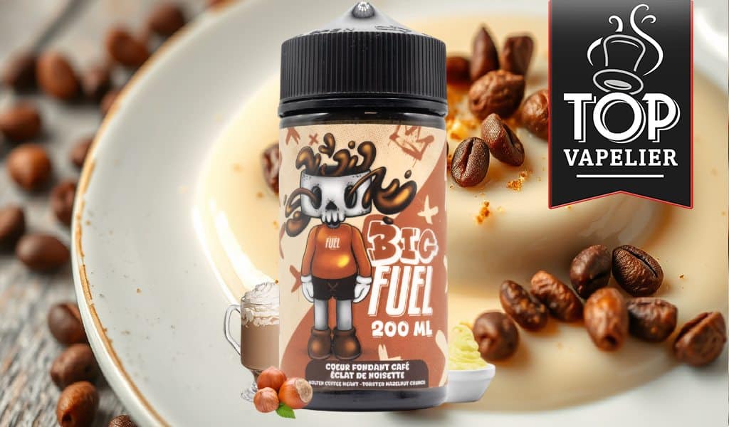 Cœur Fondant Café, Éclat de Noisette (Gamme Big Fuel) par Maison Fuel