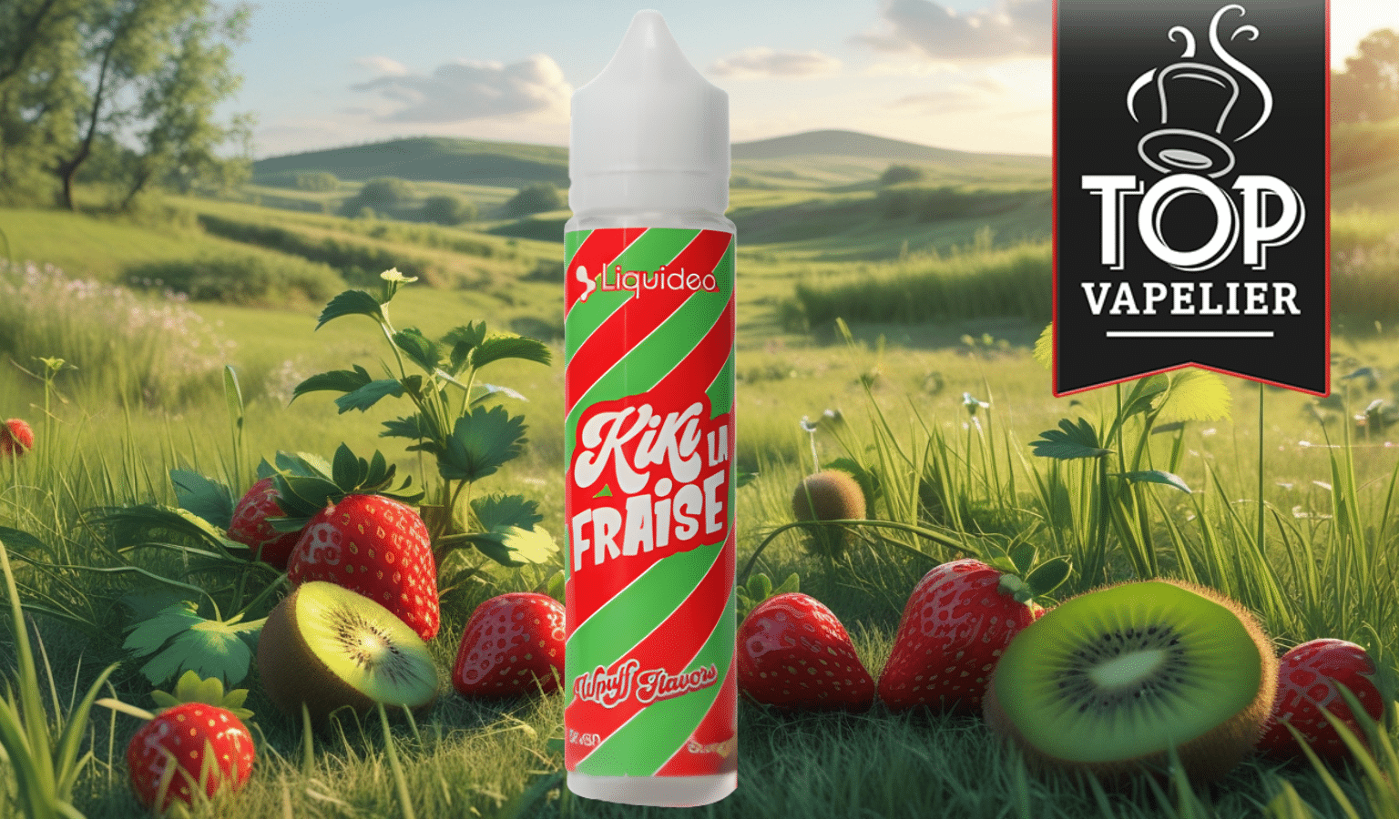 Kiki la Fraise (Gamme Wpuff Flavors) par Liquideo