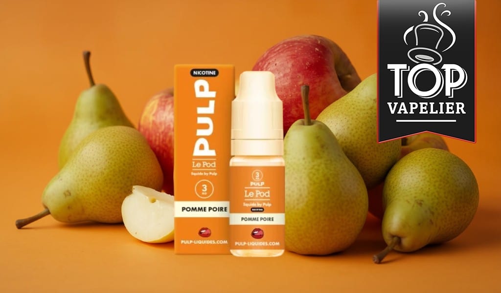 Pomme Poire (Gamme Le Pod Liquide Nic Base) par Pulp