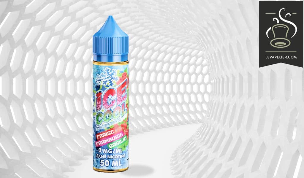 Fraise Framboise Basilic (Gamme Ice Cool) par Liquidarom