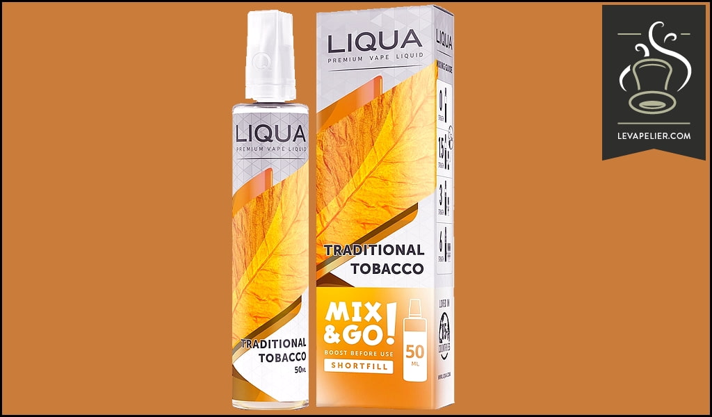 Traditional Tobacco (Gamme Mix & Go) par Liqua