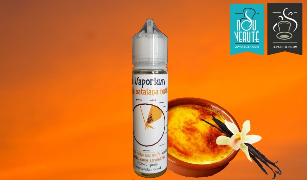 Crema Catalana Natilla par Le Vaporium