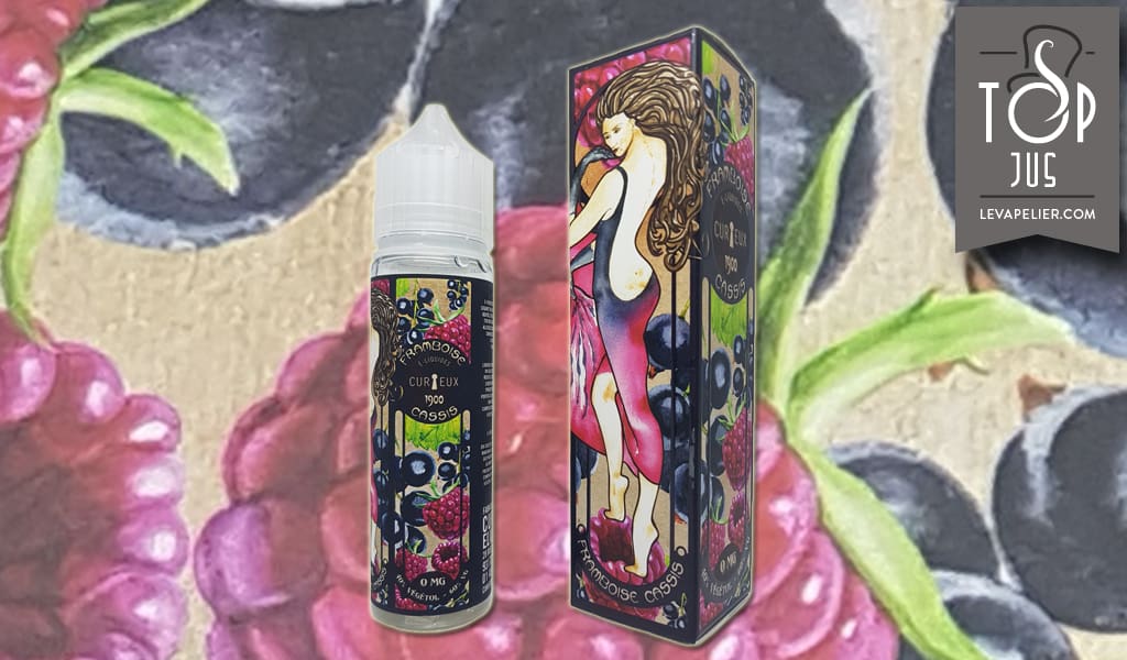 Framboise Cassis (Gamme 1900) par CURIEUX E-LIQUIDES